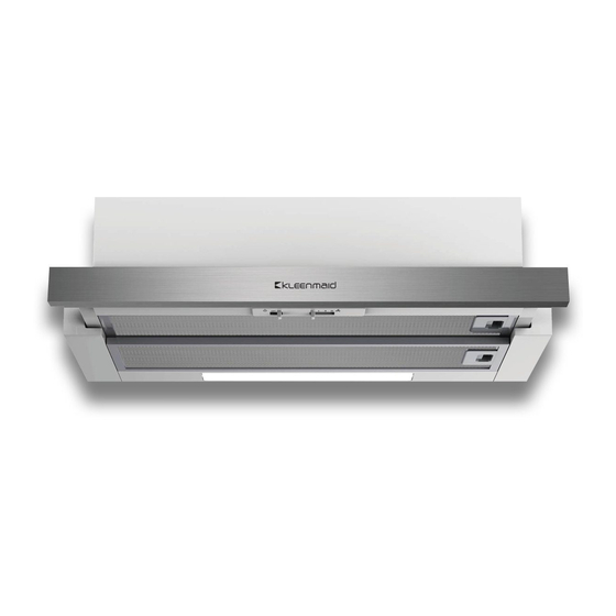 Kleenmaid RHSOR61 Instructions For Use And Warranty Details