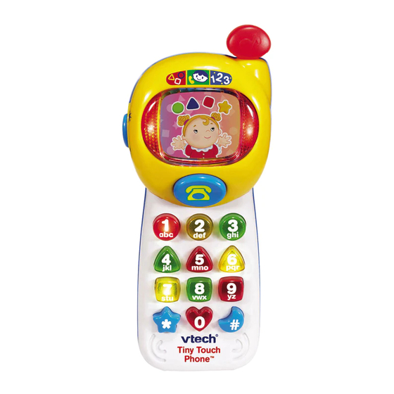 VTech Tiny Touch Phone Manual
