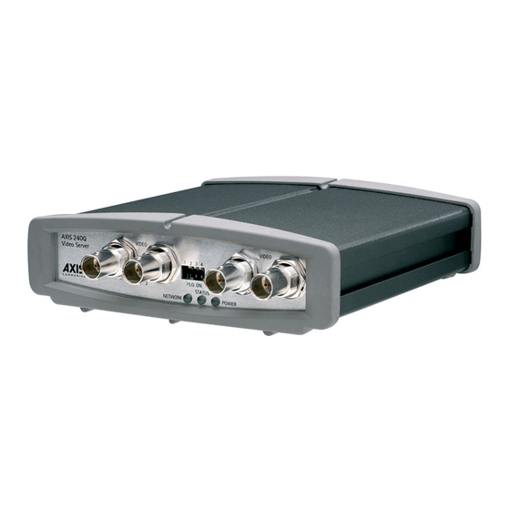 Axis 240Q Specifications