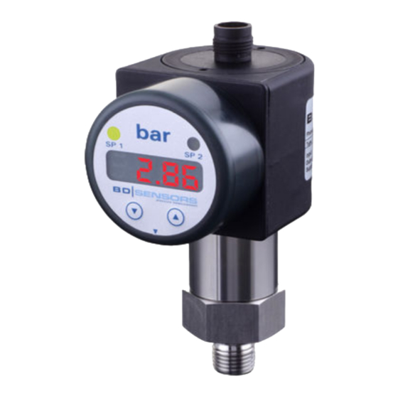 BD Sensors DM 200 Mounting Instructions