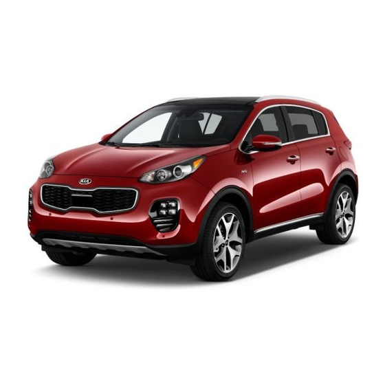 Kia SPORTAGE Features & Functions Manual