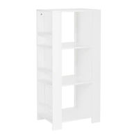 RiverRidge Book Nook 02-161 White Assembly Instructions Manual