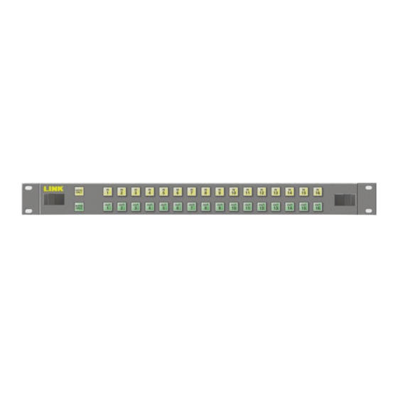Link electronics 861-XL1616F Specification Sheet