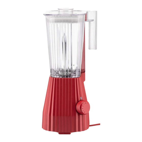 Alessi Plisse MDL09 USA Manual