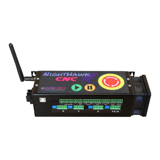 CNC3D Nighthawk CNC Controller Manuals
