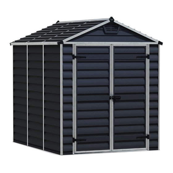 Palram SKYLIGHT 6x8 / 2x2 How To Assemble
