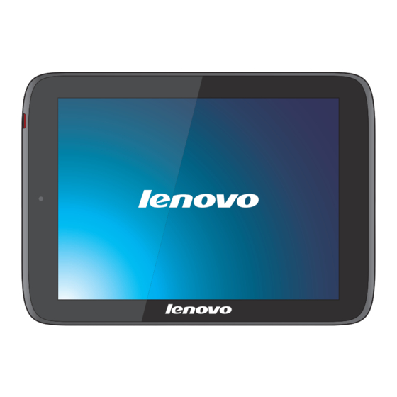 Lenovo IdeaTab S1209A Guía Del Usuario