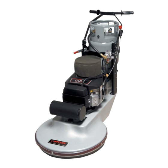 BETCO OPTIMA QT Series E12317-00 Operator And Parts Manual