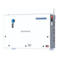 YASKAWA SOLECTRIA XGI 1500-166/166-UL Installation And Operation Manual