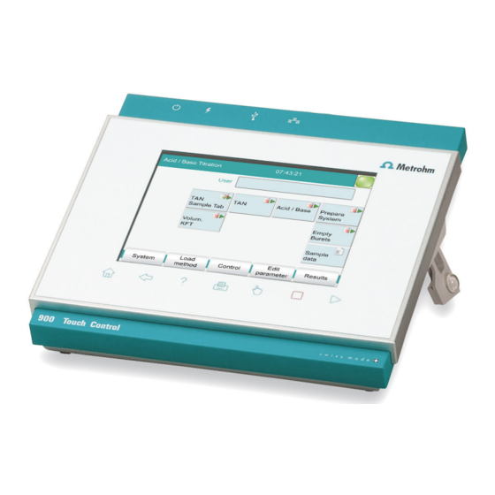 Metrohm 900 Manual