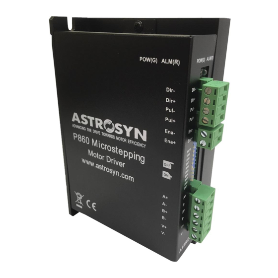 Astrosyn P860 User Manual