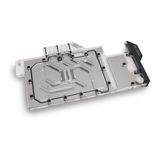 EK-Quantum Vector Strix RTX 3080 User Manual
