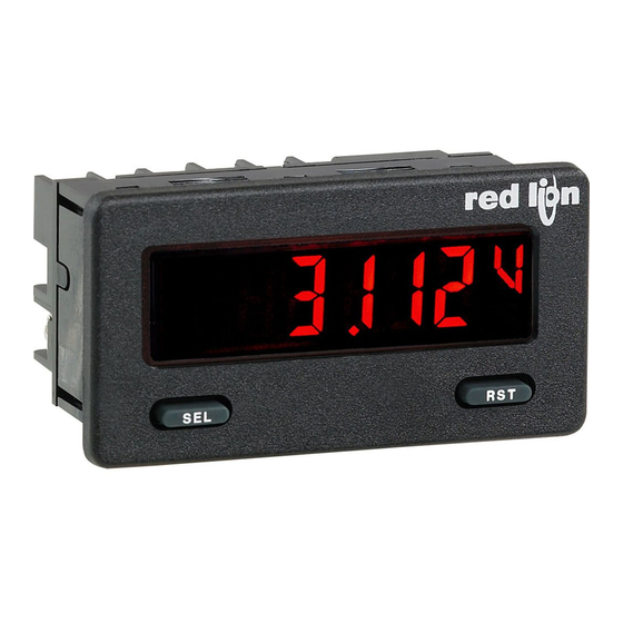 red lion CUB 5P Installation Manual