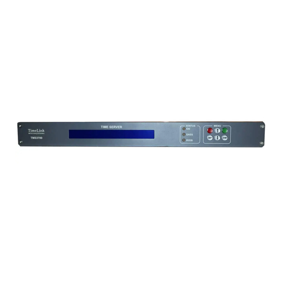 TimeLink TMS6002 Manuals