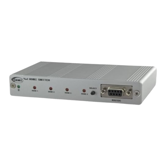 NetMedia NM-iSwitchHD-4X1 Quick Start Manual
