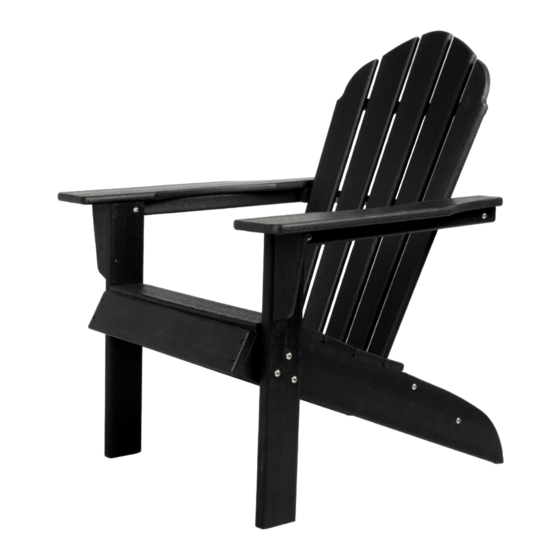 ResinTEAK FURNITURE RSTK-ADI Owner's Manual