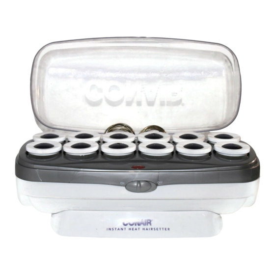 Conair Hairsetter CHV14J Instruction & Styling Manual
