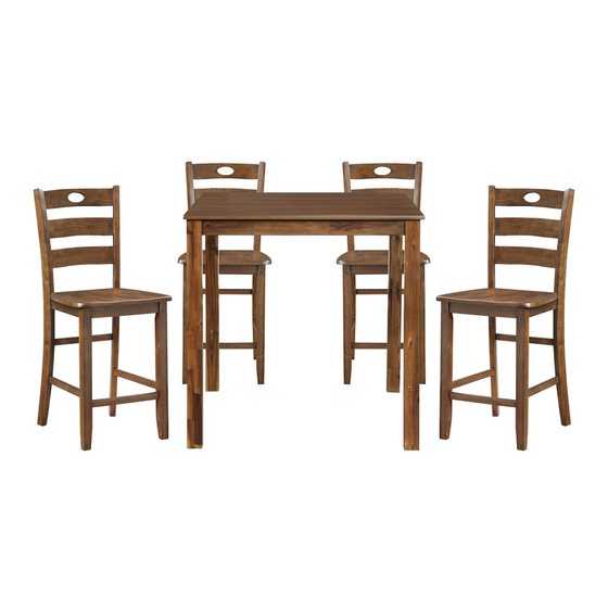 Homelegance 5891-36 Assembly Instruction