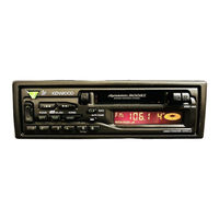 KENWOOD KRC-165 Instruction Manual