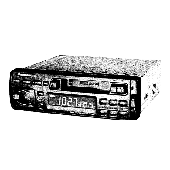 Panasonic CQ-R35LEE Operating Instructions Manual