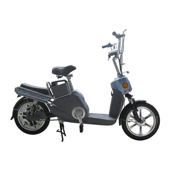Honda TDR01Z Owner's Manual