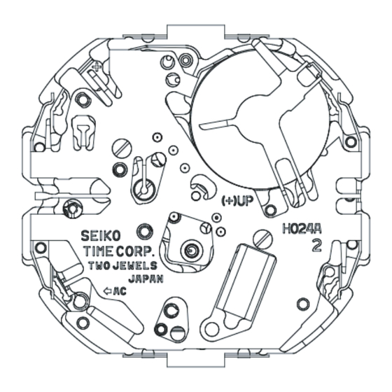 Seiko H024A Technical Manual