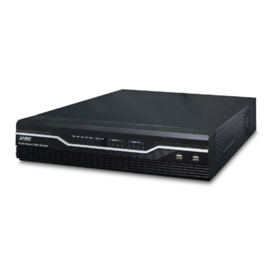 Planet NVR-3685 Quick Installation Manual