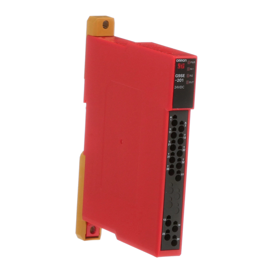 Omron G9SE-221-T User Manual
