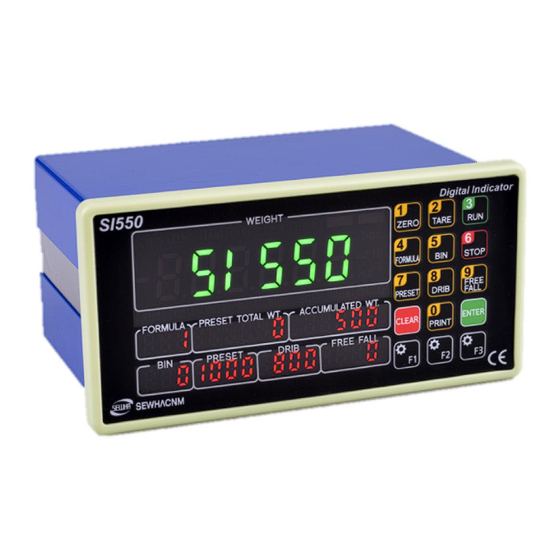 Sewha SI 550 User Manual