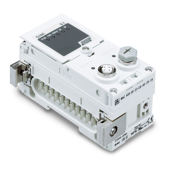 SMC Networks EX600 Series Operation Manual
