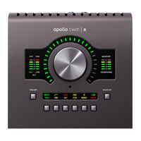 Universal Audio Apollo Twin X Hardware Manual