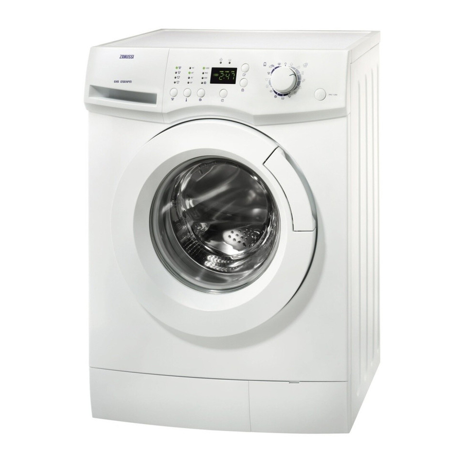 Zanussi ZWG1120M User Manual