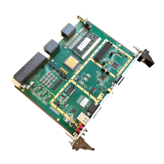 COBHAM GR-VPX-GR740-BOARD User Manual