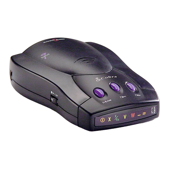 Cobra ESD9000 How To Use Manual