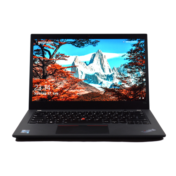 Lenovo ThinkPad T14s Gen 2 User Manual