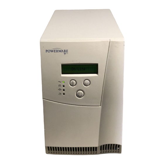 Powerware 9120 User Manual