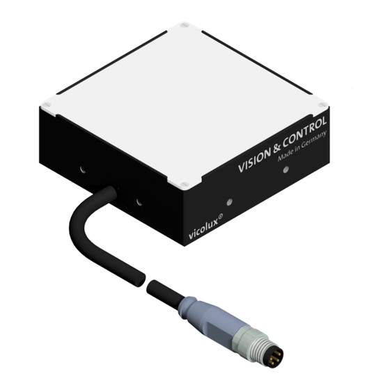 Vision & Control DL60x60-B470/UDC/-a Instructions For Use Manual