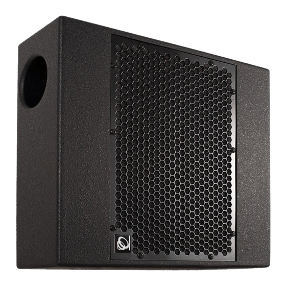 Idea Bass-Reflex BASSO10i Quick Start Manual