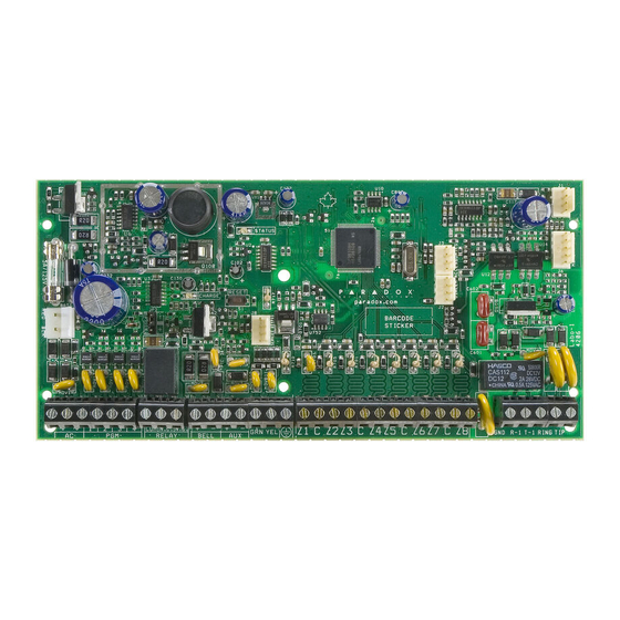 Paradox SP7000+ Programming Manual