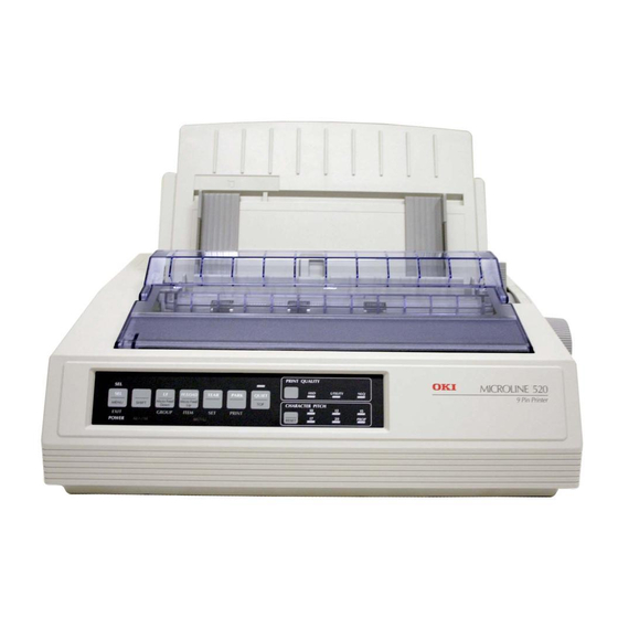 Oki ML520n Instructions