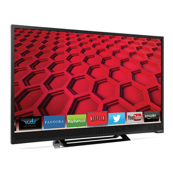 Vizio E280i-B1 User Manual