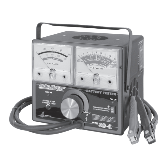 Auto Meter SB-52 Instruction Manual