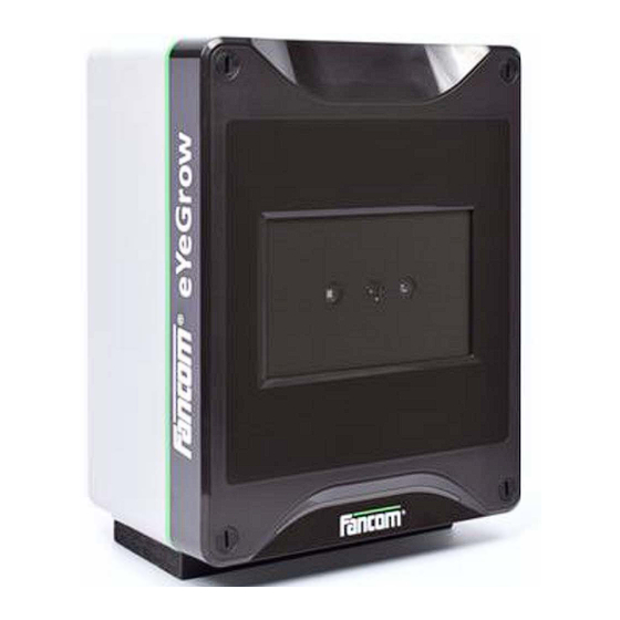 Fancom eYeGrow 3D Camera System Manuals