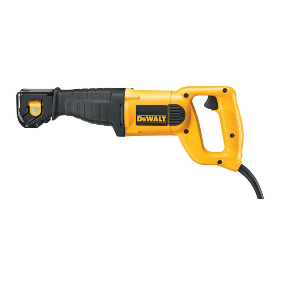 DeWalt DW304 Instruction Manual