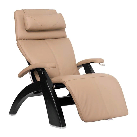 Human Touch Perfect Chair pc420 Classic Manual Plus Use & Care Manual