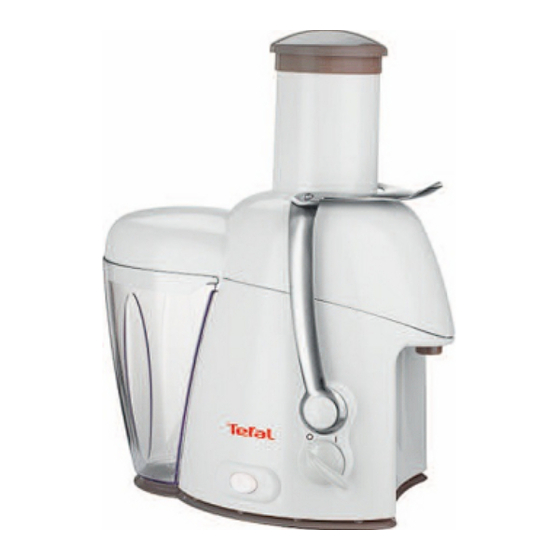 TEFAL Frutti-Pro XL Manual