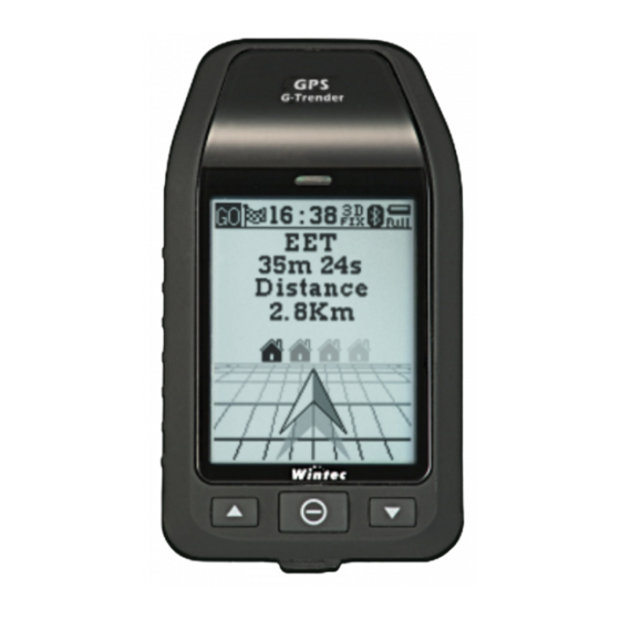 Wintec G-Trender User Manual