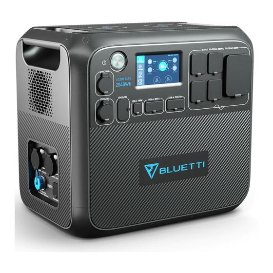 Bluetti AC200MAX User Manual