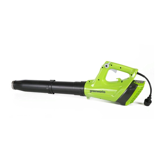 GreenWorks BLA892 Operator's Manual