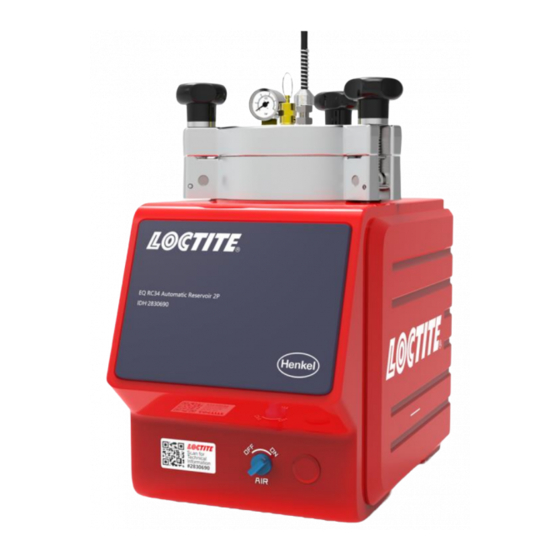 Henkel LOCTITE EQ RC34 Operating Manual